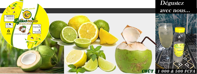 image des bienfaits du coco et du citron